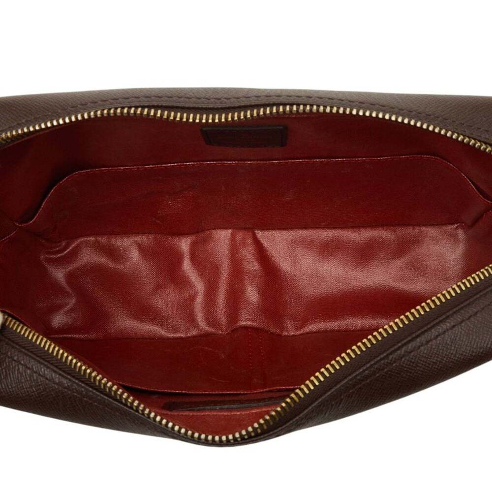 LOUIS VUITTON Brown Damier Pouch - Picture 9 of 12